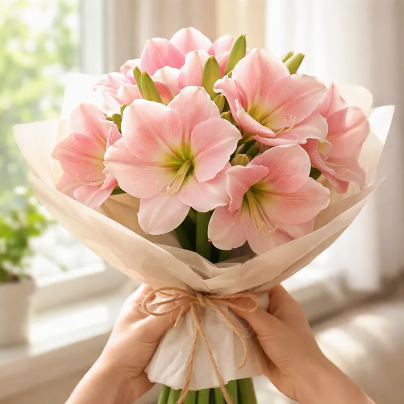 Amaryllis – Pink – image 3