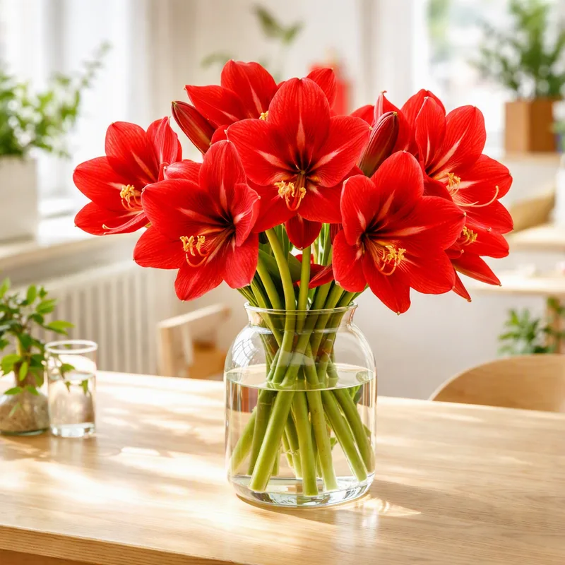 Amaryllis – Red – image 2
