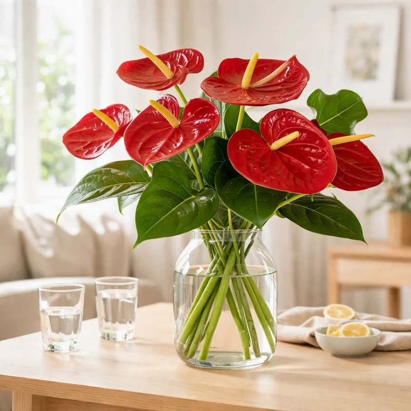 Anthurium (flamingoblomma) – Classic – image 2