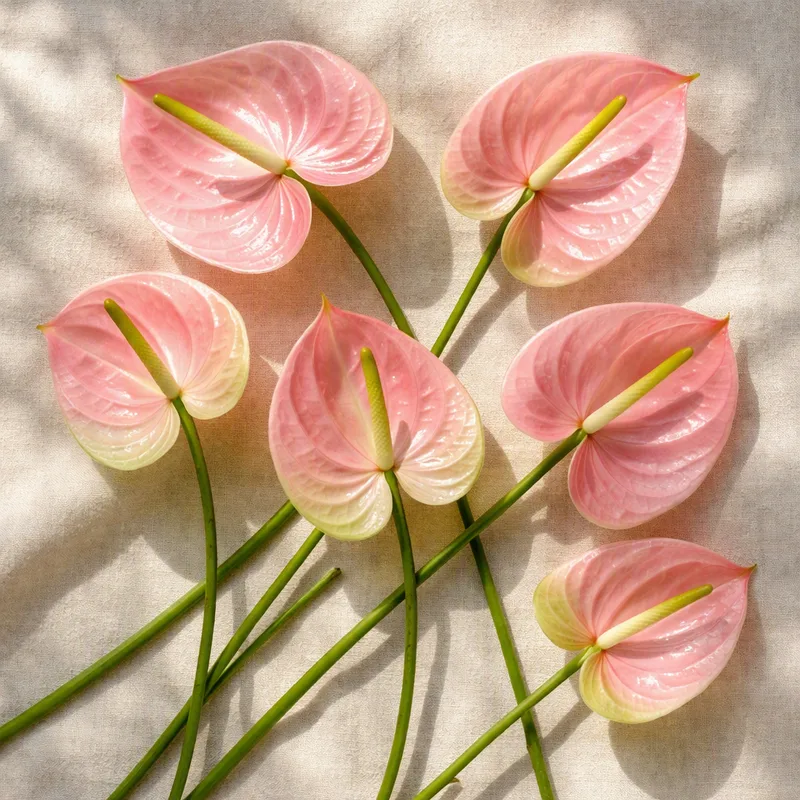Anthurium (flamingoblomma) – Pink – image 4