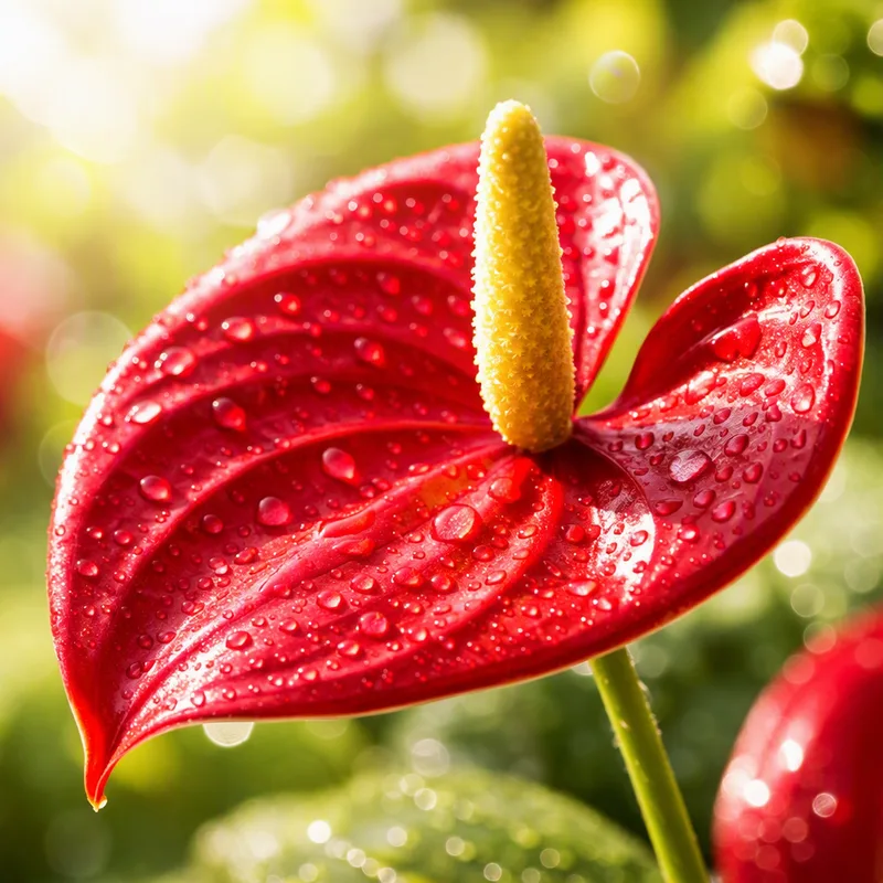 Anthurium (flamingoblomma) – Red
