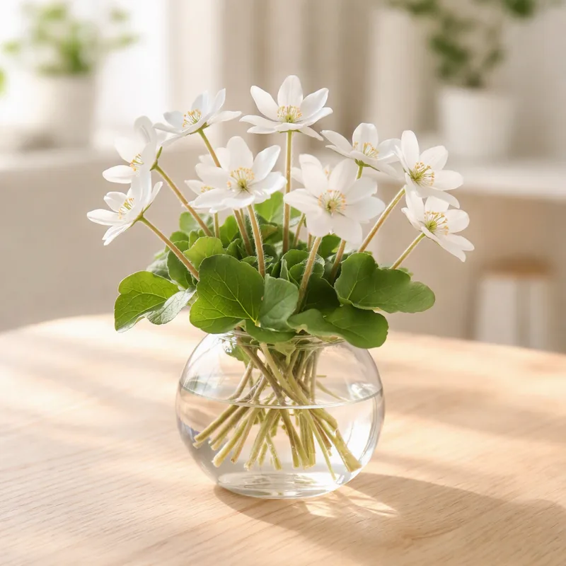 Hepatica – White – image 2