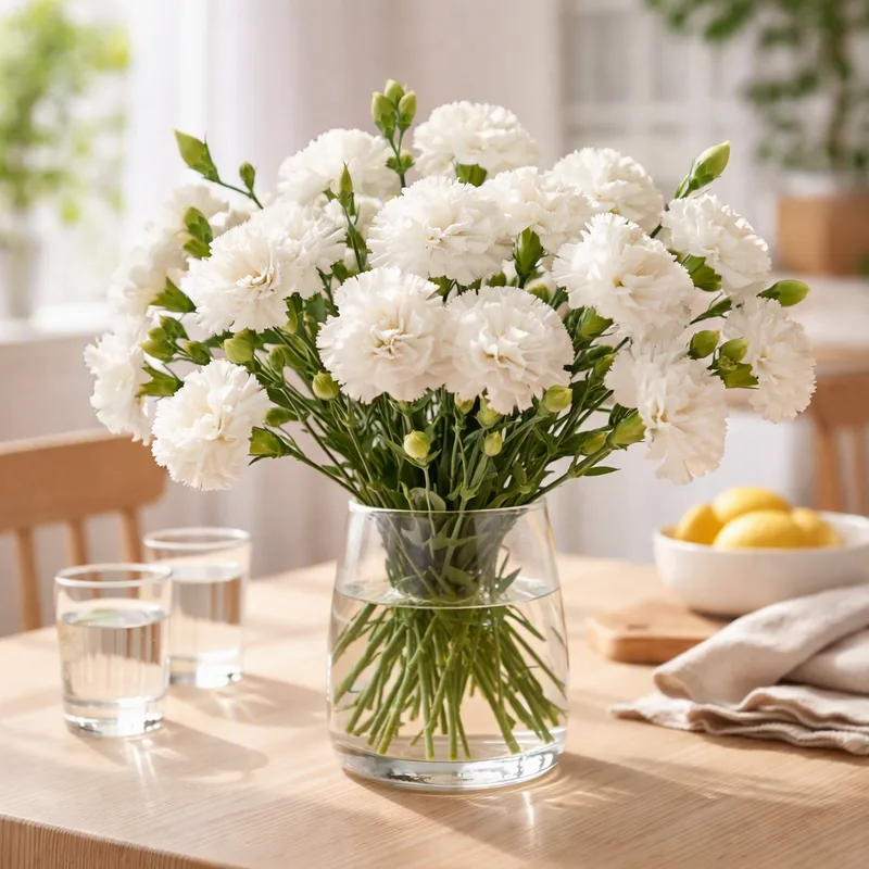 Carnation – White – image 2