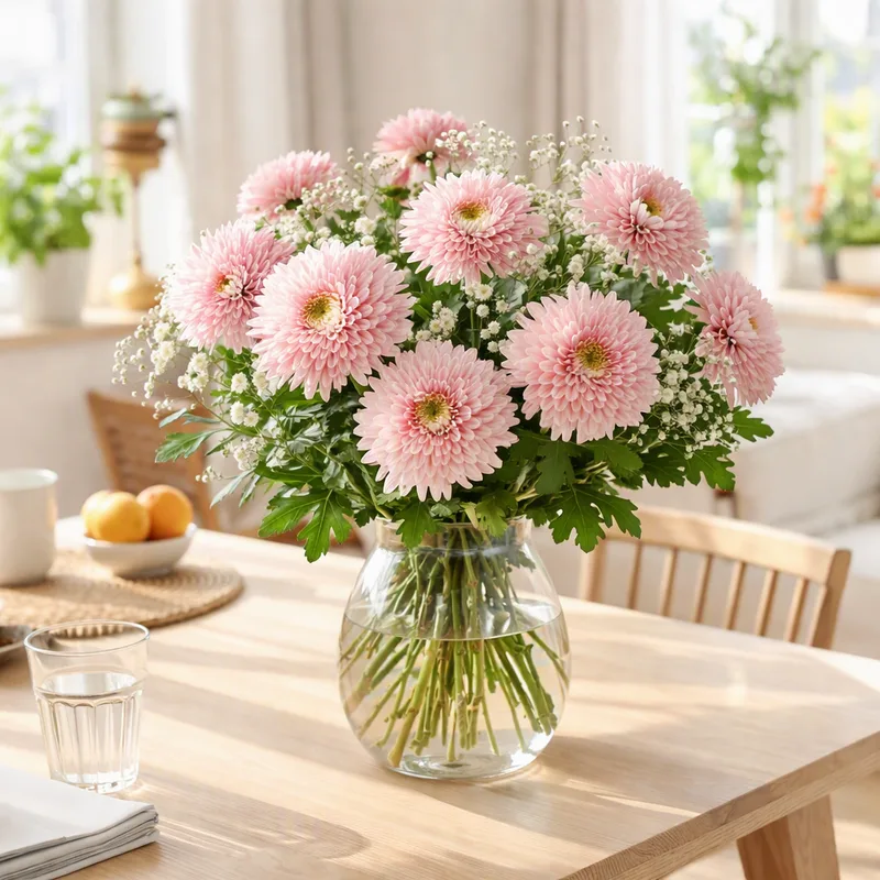Chrysanthemum – Pink – image 2