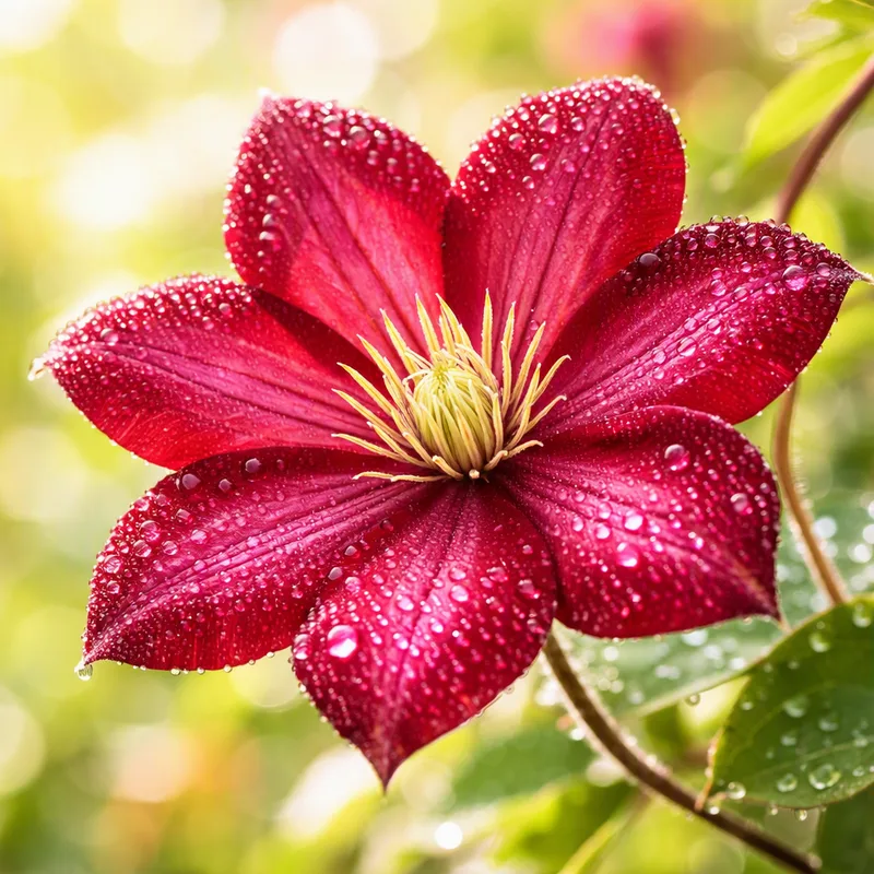 Clematis – Red