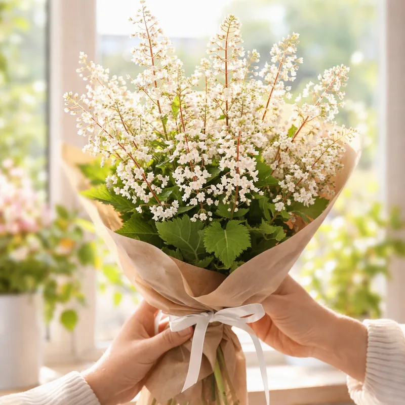 Alstroemeria – white flowers