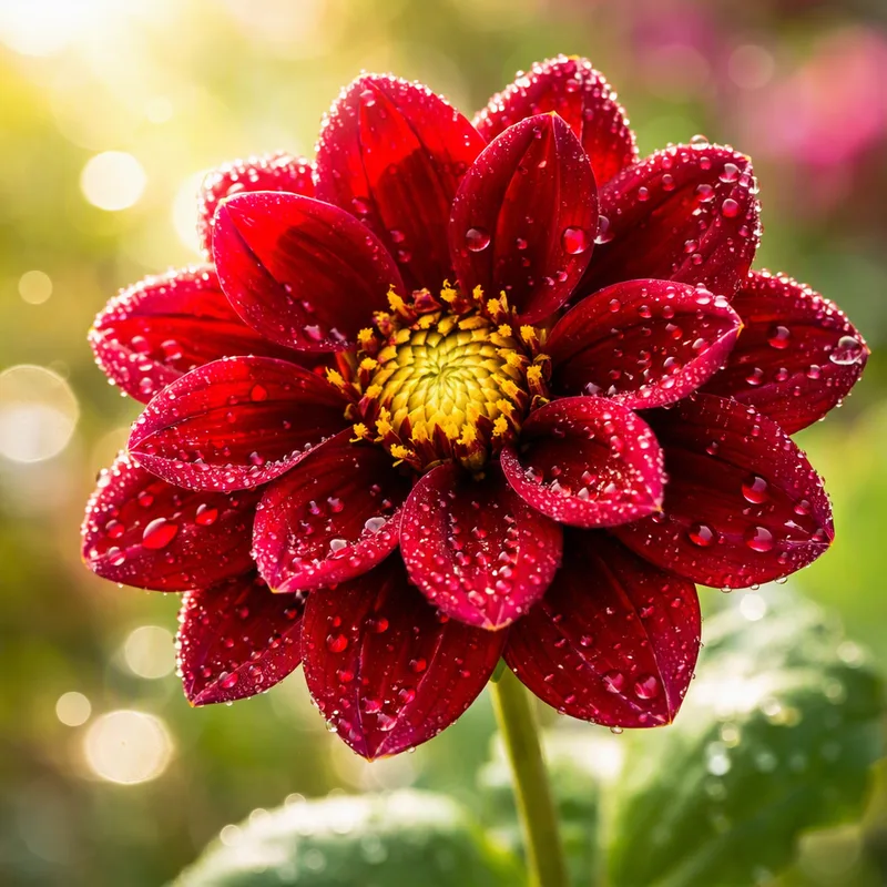 dahlia-red