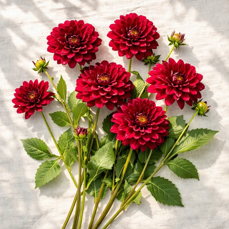 Dahlia – Red – image 4