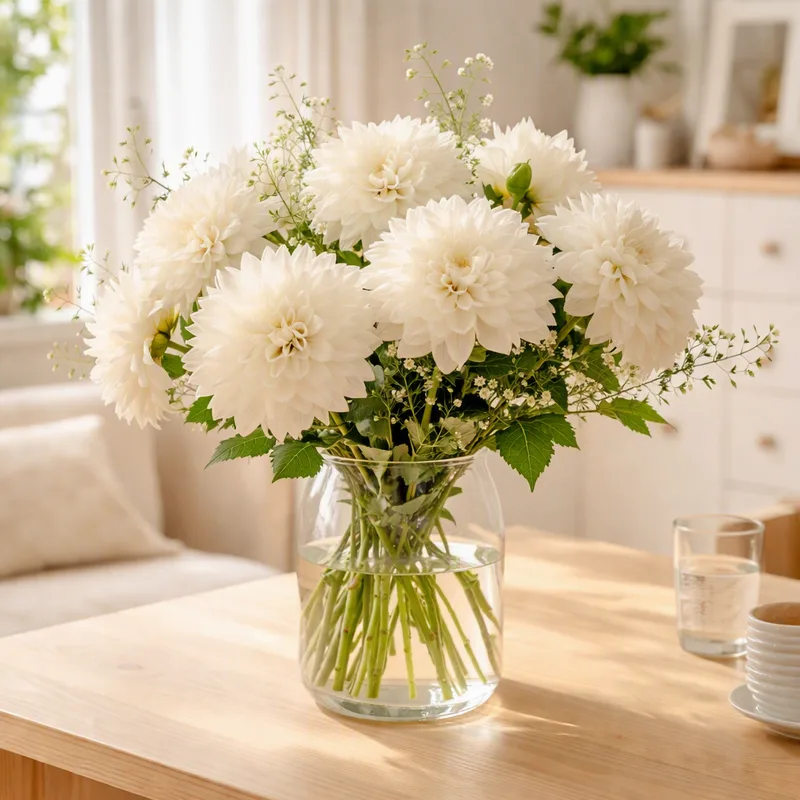 Dahlia – White – image 2