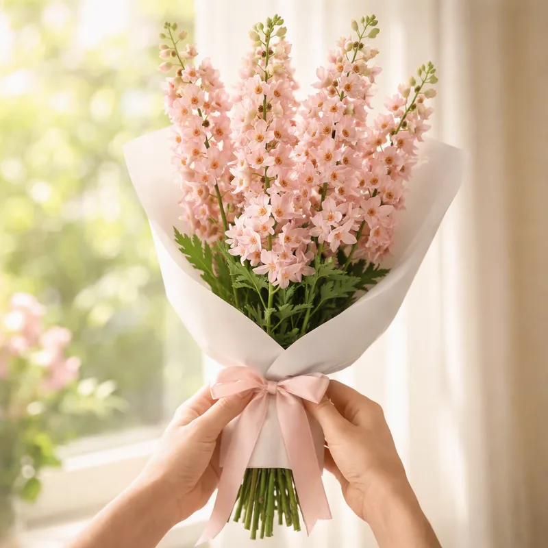 Delphinium – Pink – image 3
