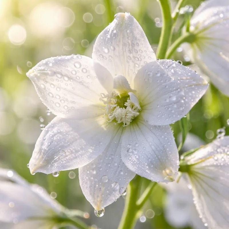 Delphinium – White – image 1