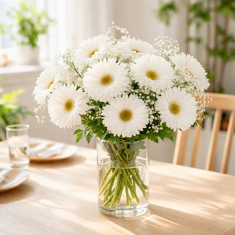 Gerbera – White – image 2