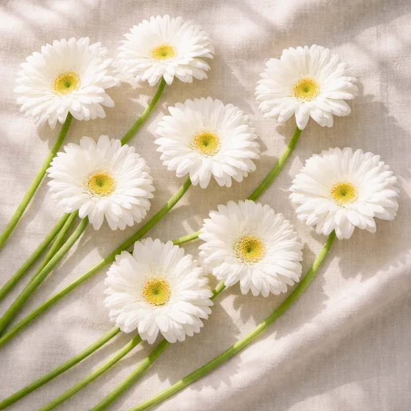 Gerbera – White – image 4
