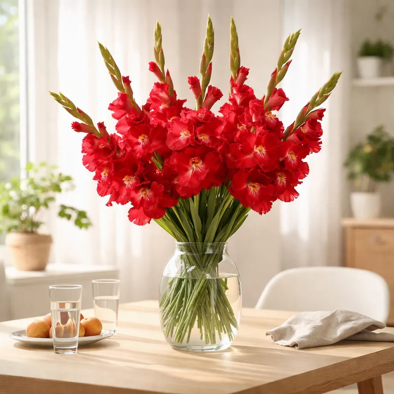 Gladiolus – Red – image 2
