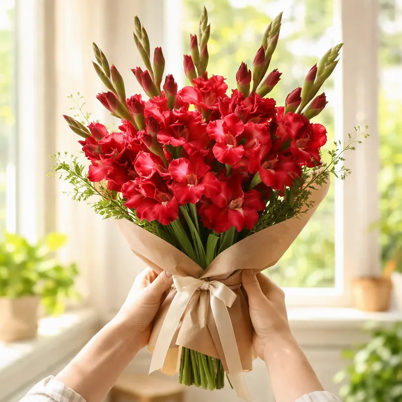 Gladiolus – Red – image 3