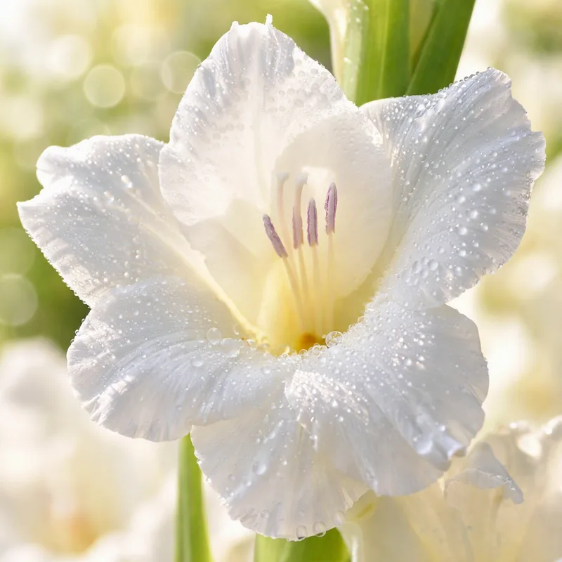 Gladiolus – White