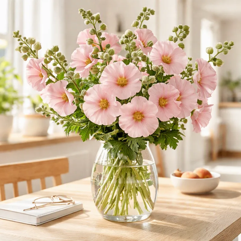 Hollyhock – Pink – image 2