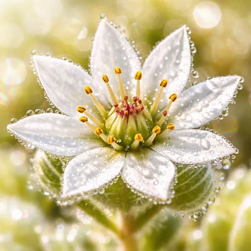 Houseleek – White
