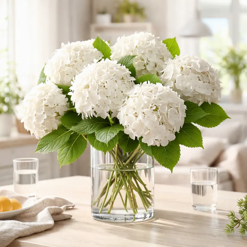 Hydrangea – White – image 2