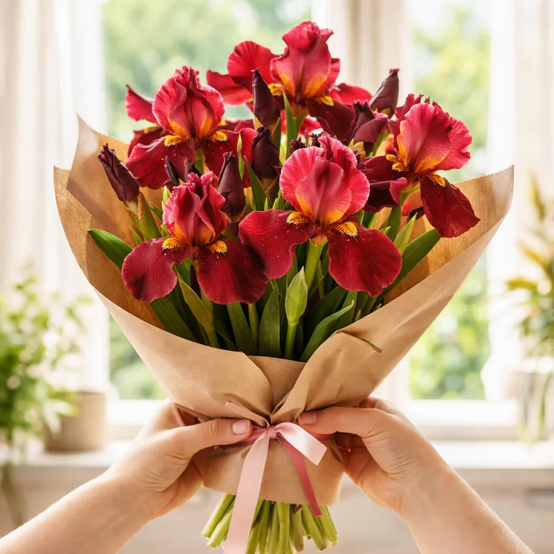 Iris – Red – image 3