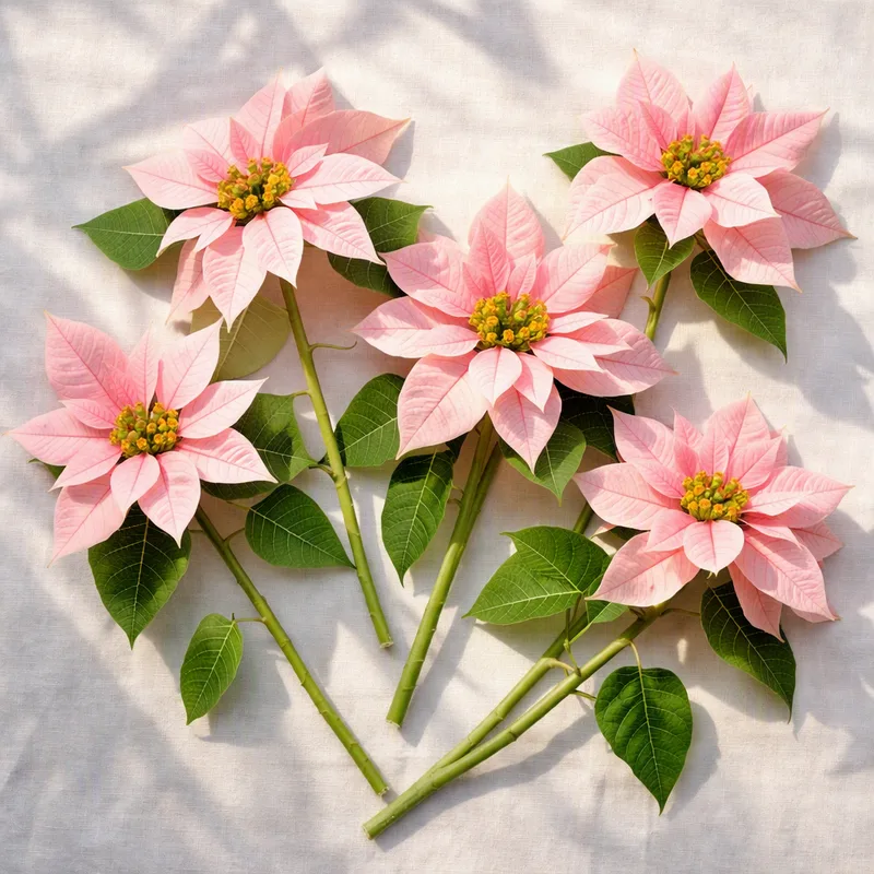 Julestjerne – Pink – image 4