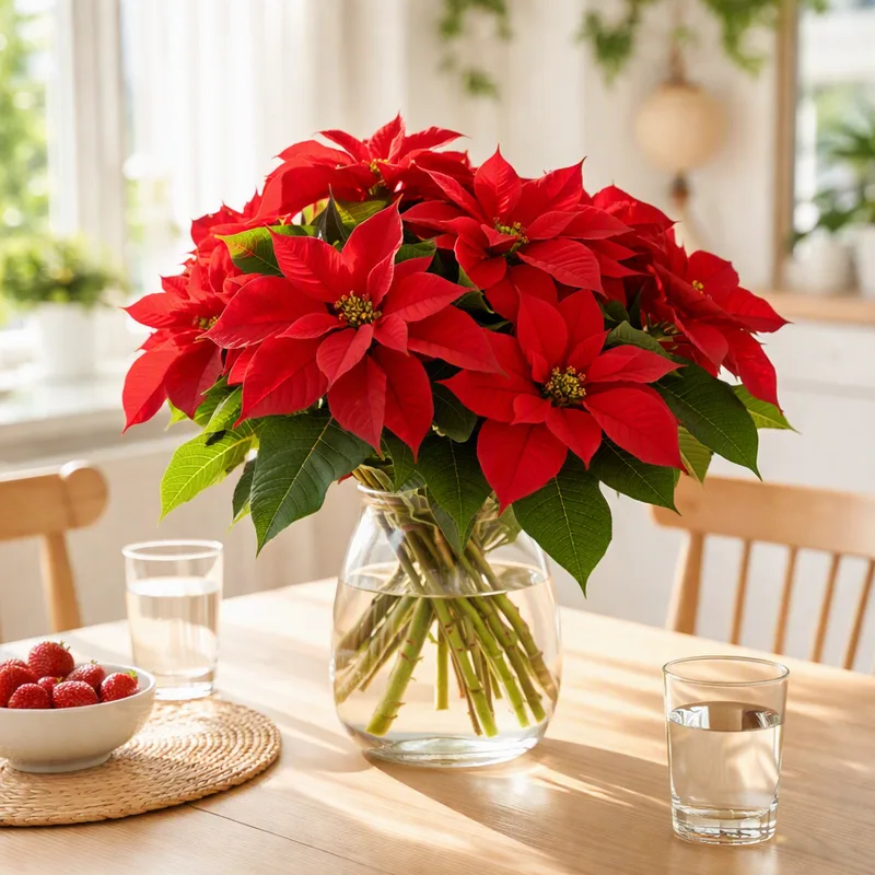 Julestjerne – Red – image 2
