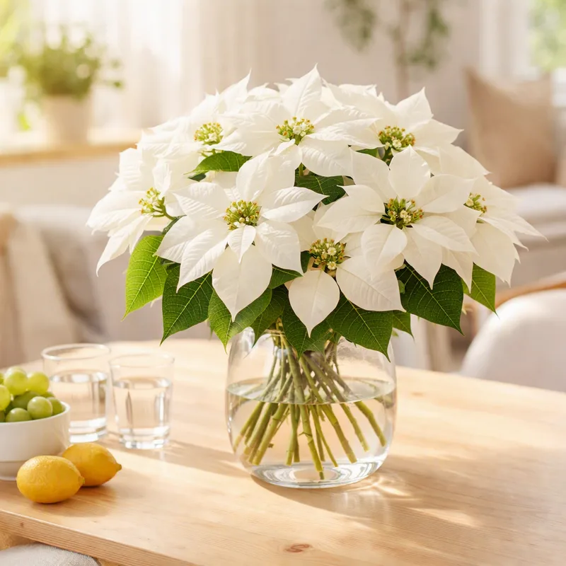 Julestjerne – White – image 2