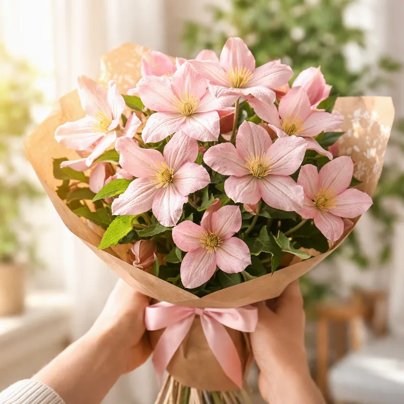 Klematis – Pink – image 3