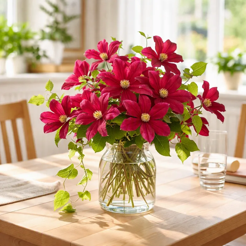 Clematis – Red – image 2