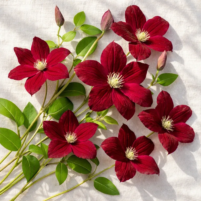 Clematis – Red – image 4