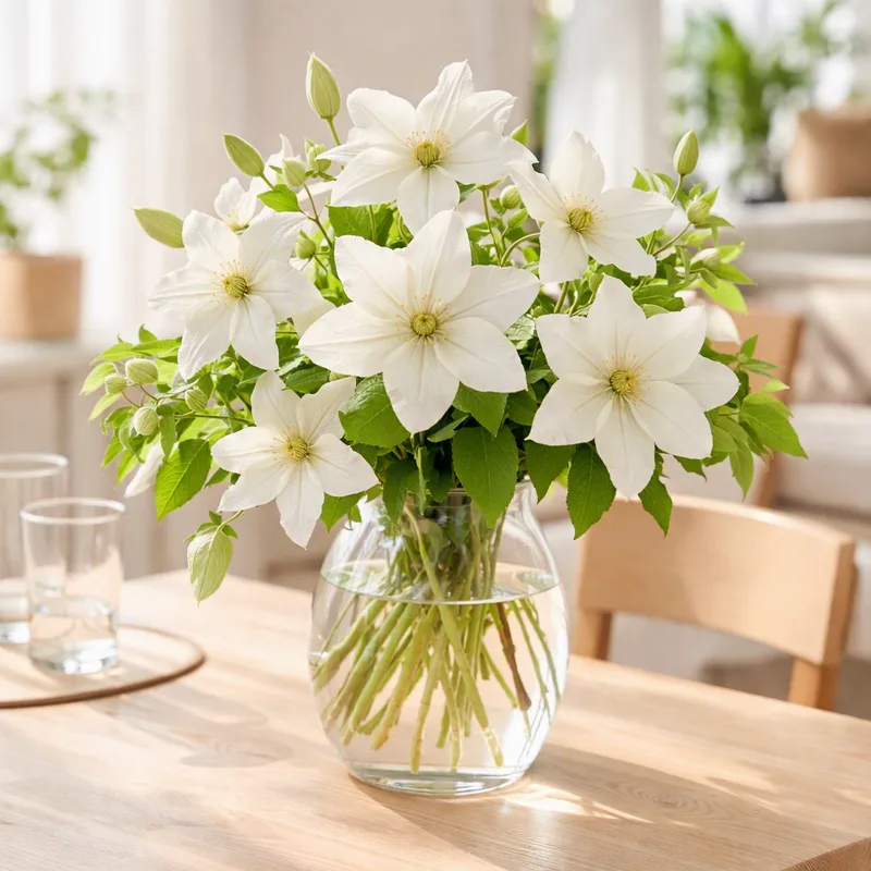 Klematis – White – image 2