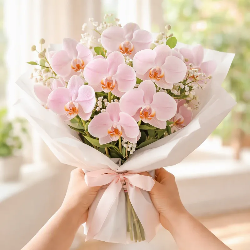 Orchid (Phalaenopsis) – Pink – image 3