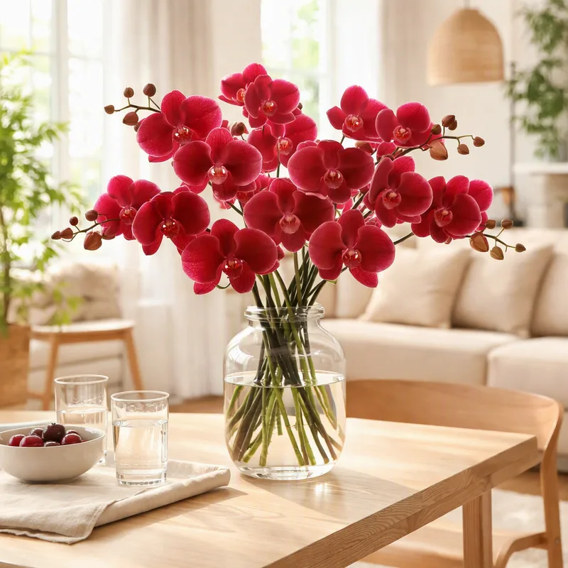 Orchid (Phalaenopsis) – Red – image 2