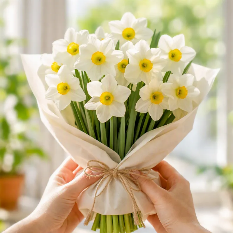 Wild Daffodil – White – image 3