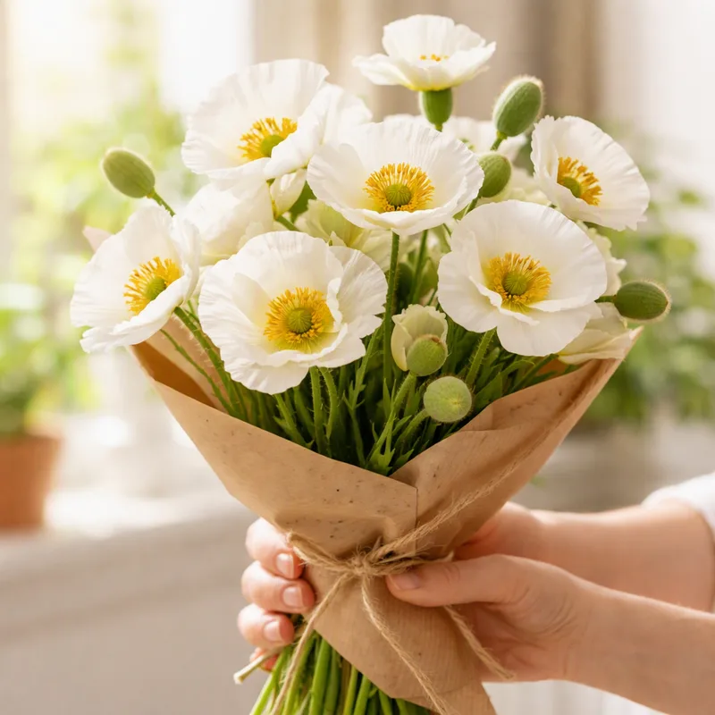 Poppy – White – image 3