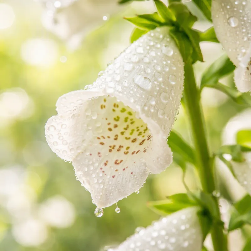 Fingerborgsblomma – White