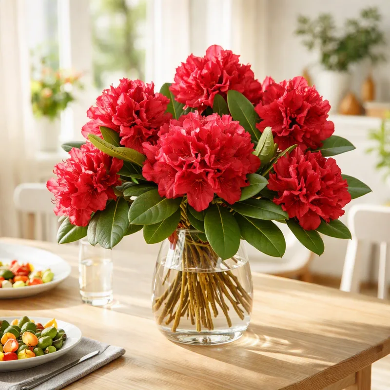 Rhododendron – Red – image 2