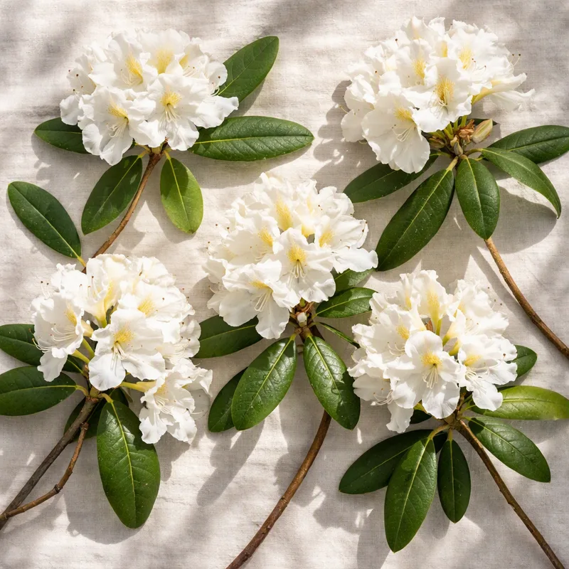 Rhododendron – White – image 4