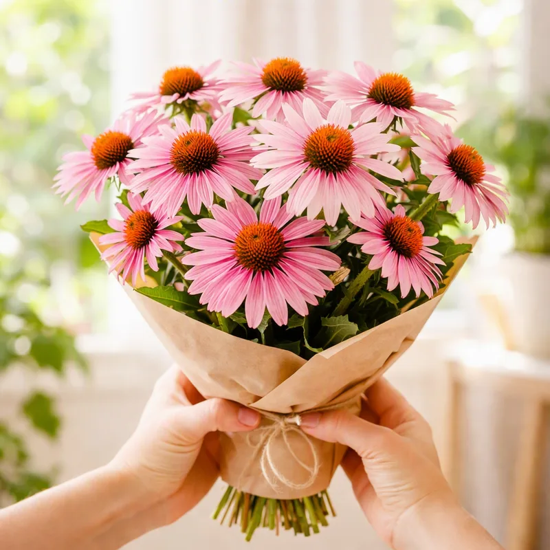 Coneflower – Pink – image 3