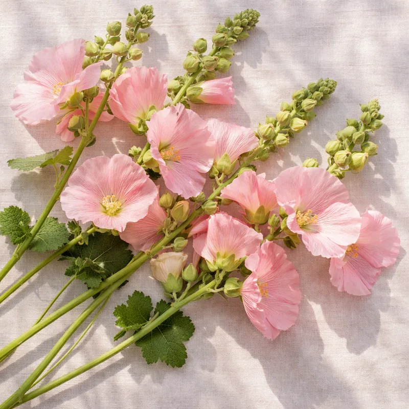 Hollyhock – Pink – image 4
