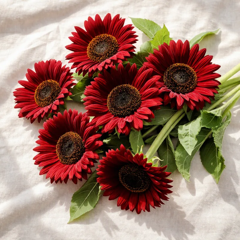 Sunflower – Red – image 4