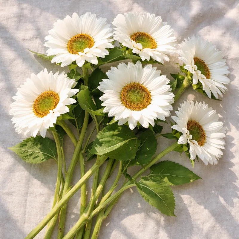 Sunflower – White – image 4
