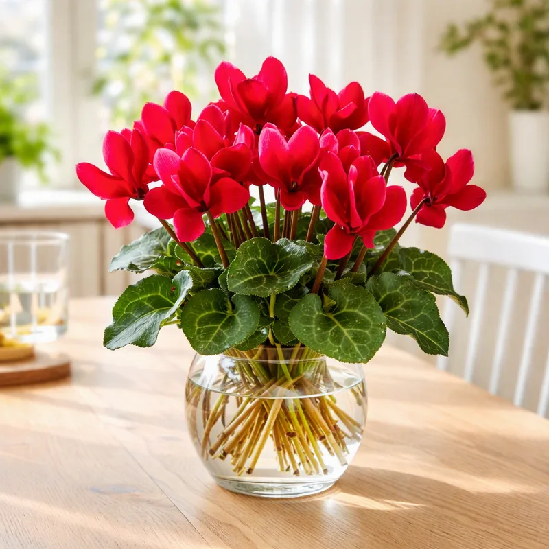 Cyklamen – Red – image 2