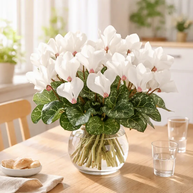 Cyklamen – White – image 2