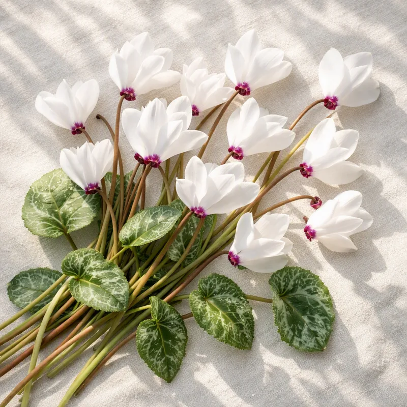 Cyklamen – White – image 4