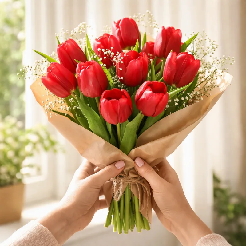 Tulip – Red – image 3