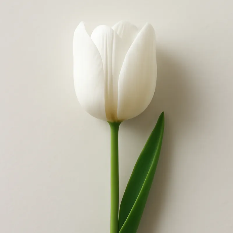 tulip-white
