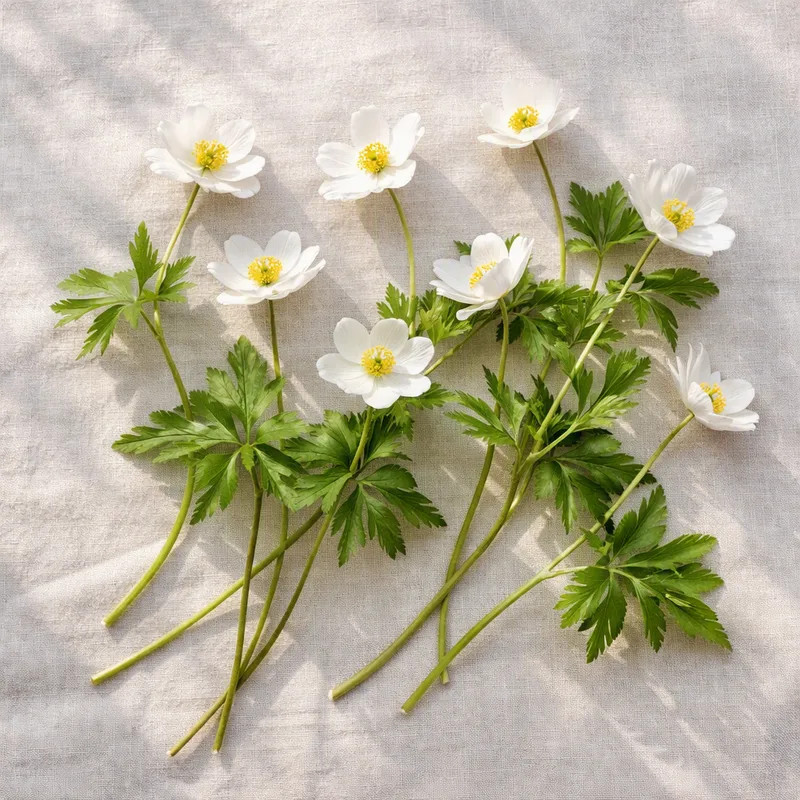 Wood Anemone – White – image 4