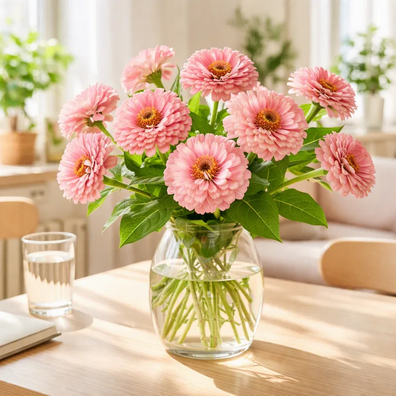 Zinnia – Pink – image 2